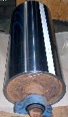  POLISHED Steel Rolls, 40" Face,